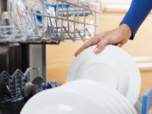 Dishes in Dishwasher
