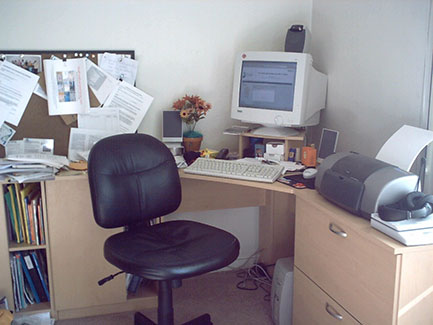 Cluttered Desk