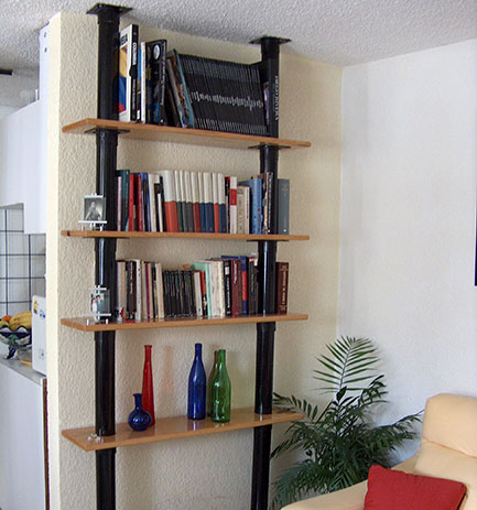 Vertical Shelves