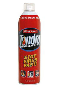 First Alert� Tundra Fire Extinguishing Spray