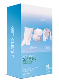 Shaklee Soft Fabric Fragrance Free Dryer Sheets