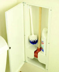 Hy-dit Toilet Plunger Storage